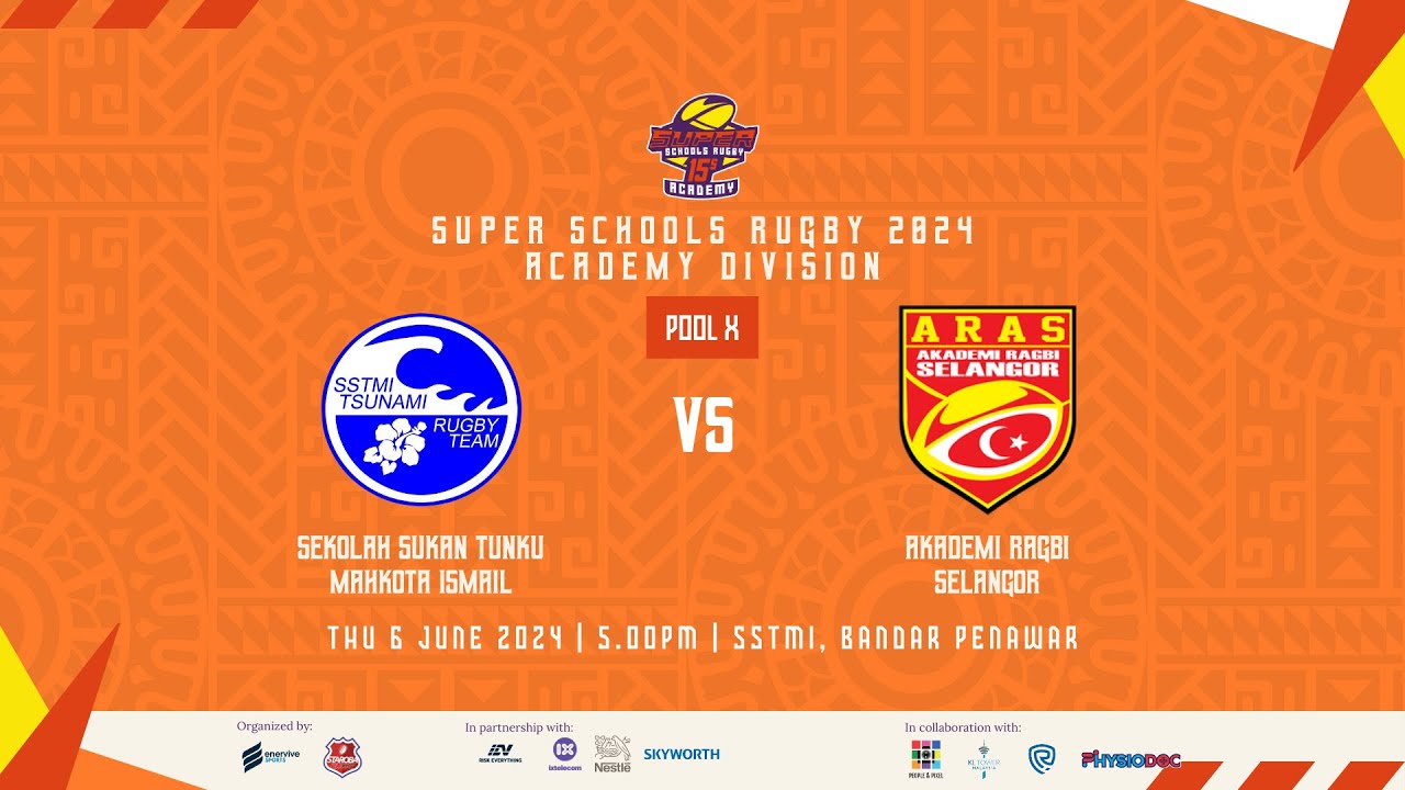 Sekolah Sukan Tunku Mahkota Ismail (SSTMI) vs Akademi Ragbi Selangor (ARAS) | 20 - 20 #ssr24