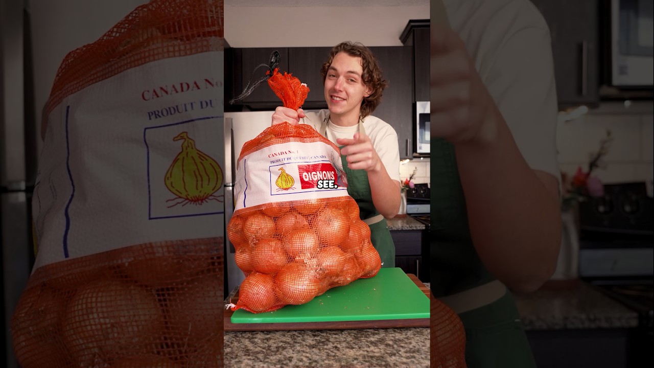 I bought 50 pounds of onions