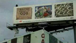 Eco-LogicalART... REFRESHING LA, One Recycled Billboard At A Time.