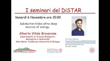 Subduction hides ultra-deep sources of energy