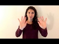 Newsletter Sign of September: WEATHER in ASL (3 variations)