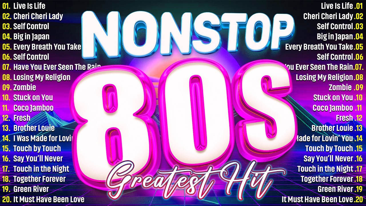 Best of 80s Music Legends - Tears For Fears, Madonna, Cyndi Lauper, Modern Talking, Michael Jackson