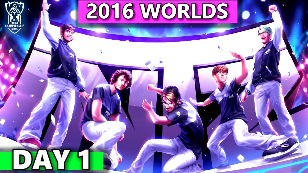= 5.55600 kilometers WORLDS 2016 DAY 1 ALL GAMES HIGHLIGHTS