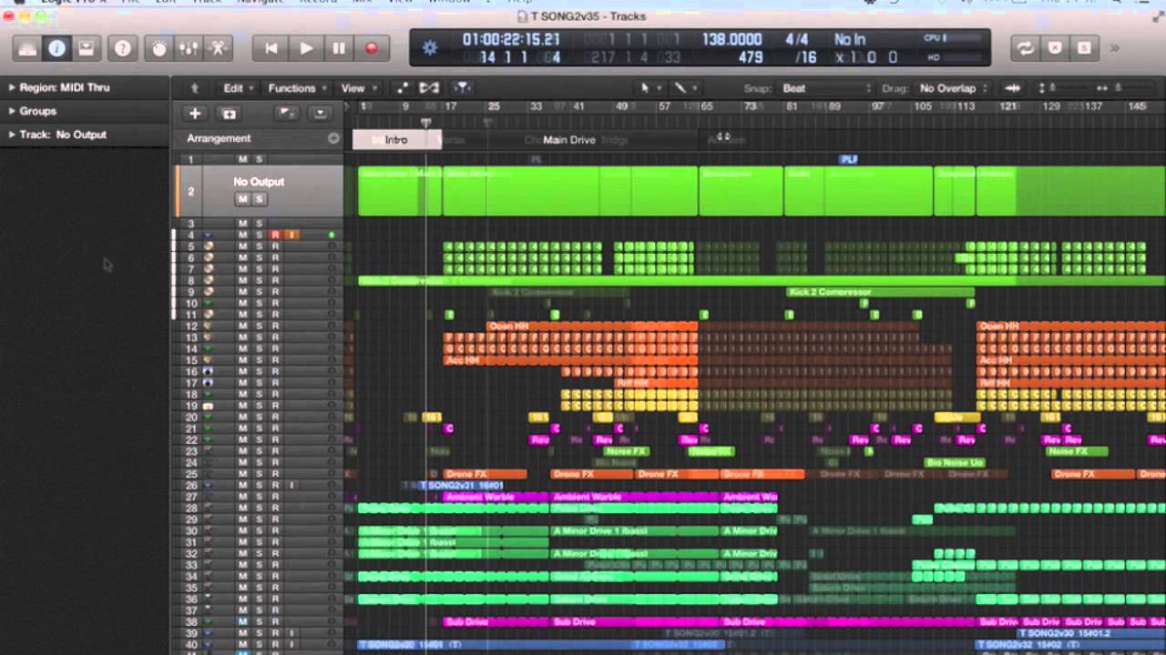 Logic Pro X Arrangement Markers ♫ YouTube