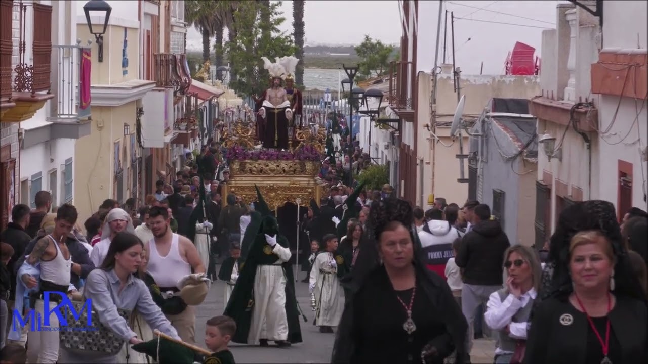 SEMANA SANTA Pro  Hdad  Ntro  Padre Jesus de la Humildad Isla Cristina 14 de Abril 2025