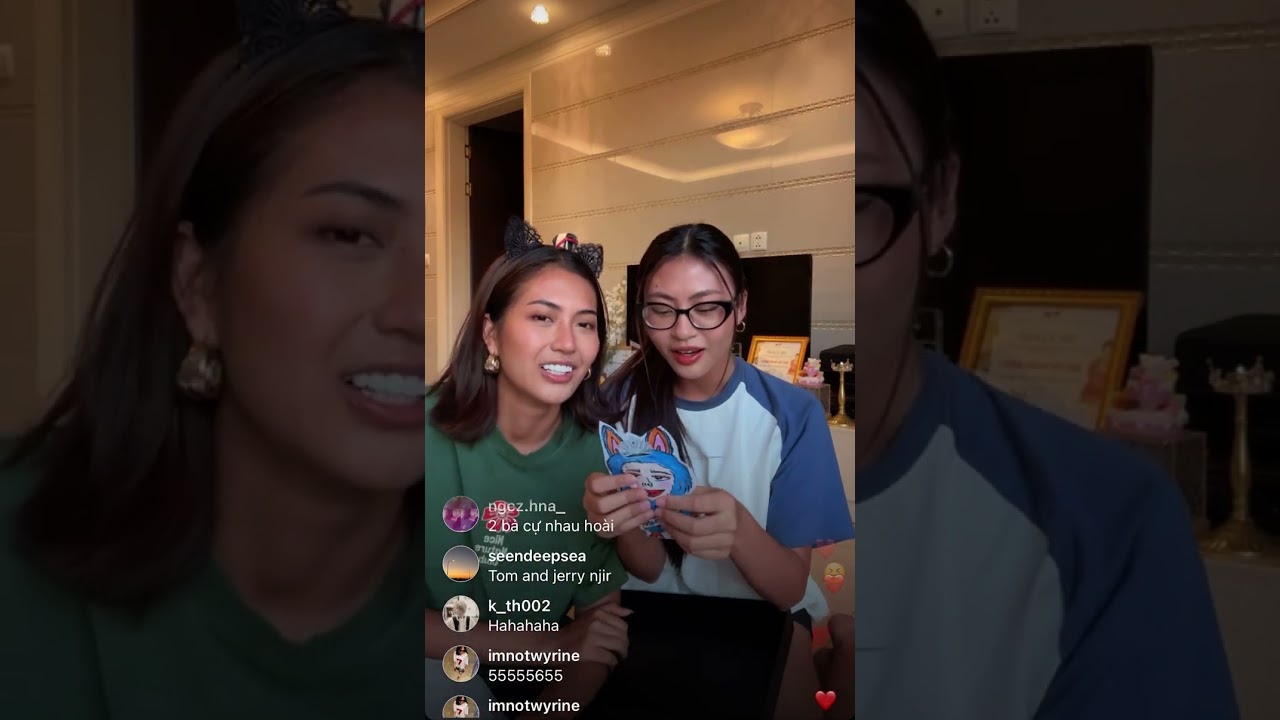 31/10 Live IG Tata&Habu “ Hôm nay vợ yêu Tata tặng quà Sinh Nhật muộn 10 ngày cho chồng yêu Habu”