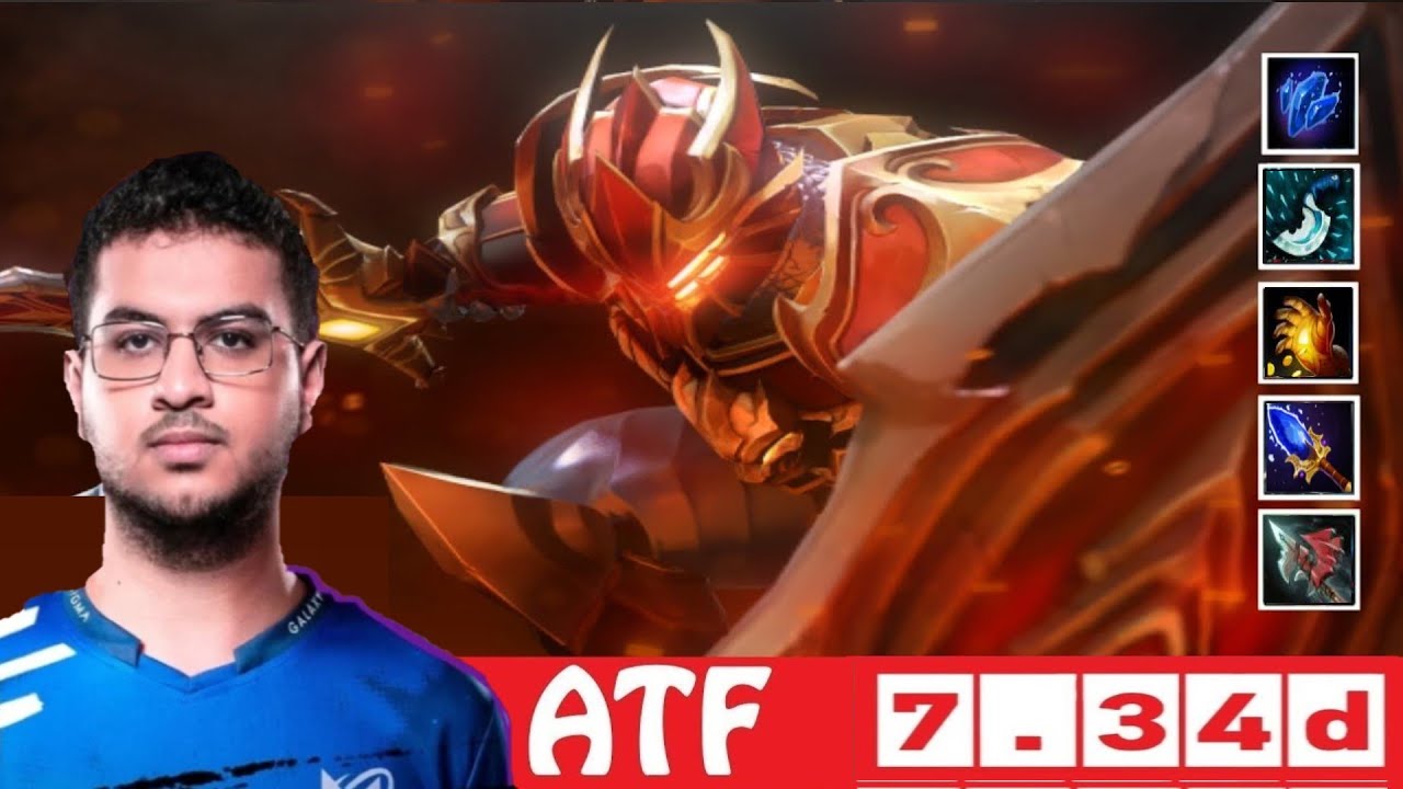 [DOTA 2] ATF the DRAGON KNIGHT [OFFLANE] [7.34d]