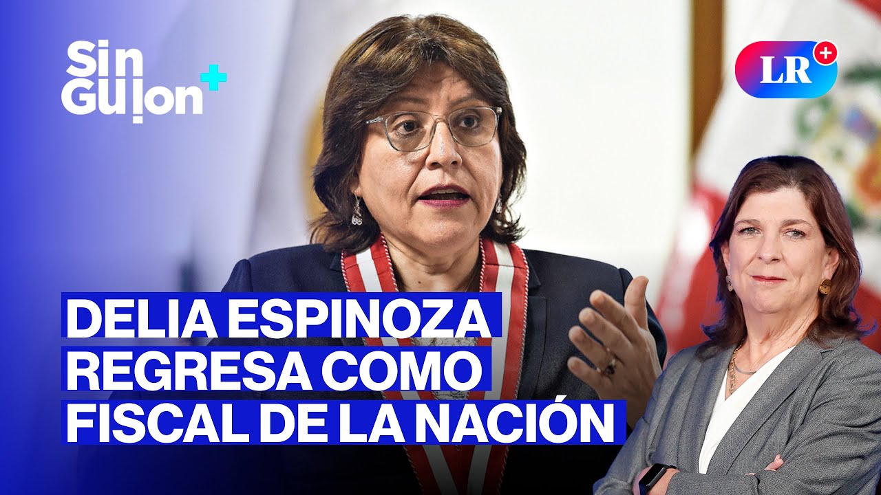 REGRESA DELIA ESPINOZA, SE VA ACUÑA Y PRESIDENTE SIN MINISTROS | SIN GUION CON ROSA MARÍA PALACIOS