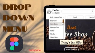 ูููุงุด ุชุตุงูุจ Dropdown Menu ุชูุงุนูู ู
ุน Scrollbar ุฃููู
ูุดูู | ุชูุฑุทูุฑูุงู Figma ๐ปโจ.