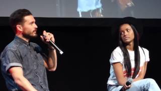 BloodyNightCon 2017 - Michael Malarkey and Kat Graham - Friend on Set