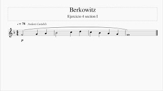 Berkowitz Ejercicio 4 section I