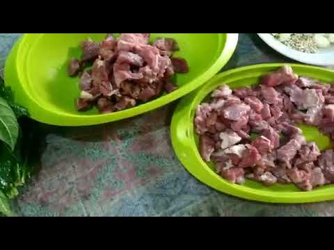 Cara Membuat Sate Daging Kerbau