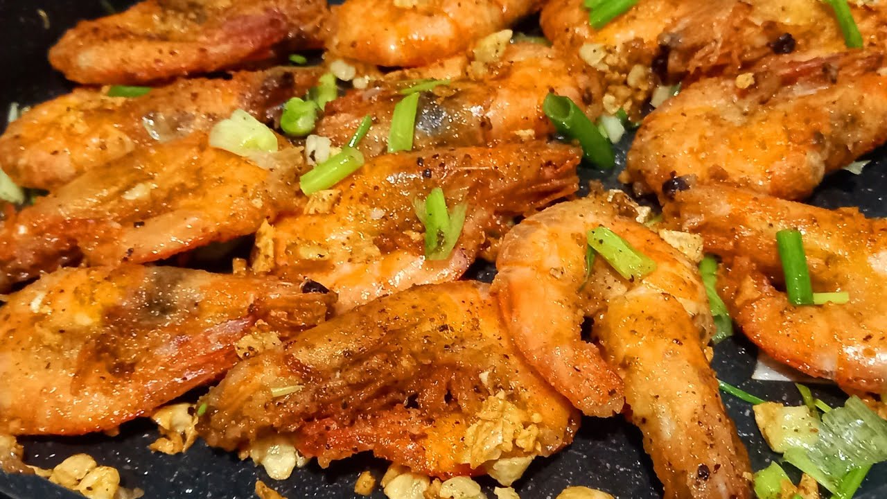 SALT & PEPPER SHRIMP/ Quick& Easy Recipe YouTube