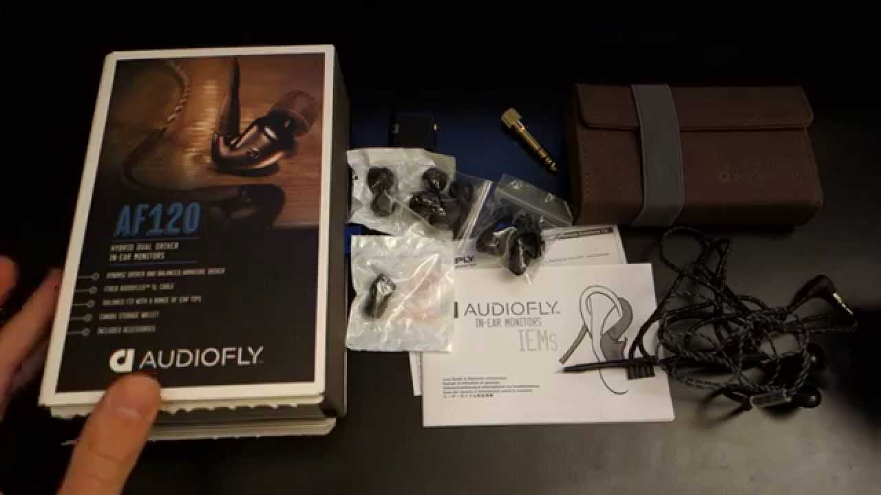 Audiofly AF120 Earphone Review - By TotallydubbedHD - YouTube