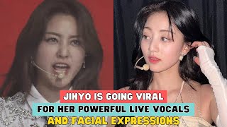 JIHYO IS GOING VIRAL FOR HER POWERFUL LIVE VOCALS AND FACIAL EXPRESSIONS