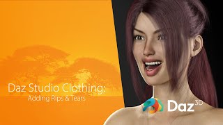 Daz Studio pro TIps: Adding rips and tears to clothing