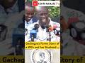 Gachagua "Wife &amp; Jailed Husband" funny storythat relates to his Impeachment case upheld bythe court