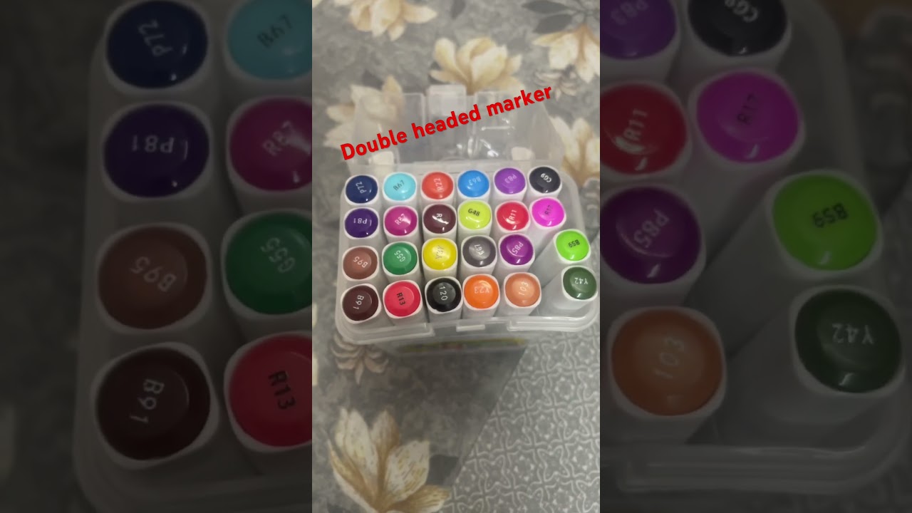 Double headed markers 