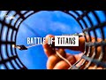 Dreaming on fishing. Battle of titans