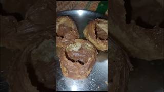 Home made chocolate Golgappa | Panipuri youtubeshorts viral golgappa chocolatepanipuri