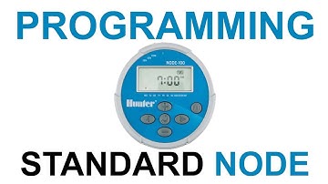 Installing and Programming a standard NODE battery-powered controller