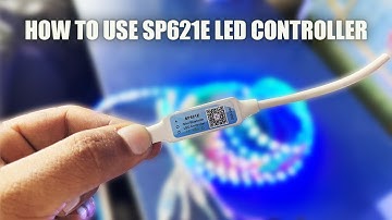 How to control RGB Pixel from smartphone | SP621E LED Controller Tutorial