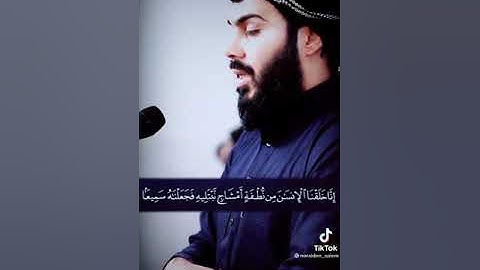 القارئ نور الدين سليم سورة الأنسان❤
