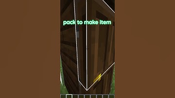 How to make one way glass in Minecraft!