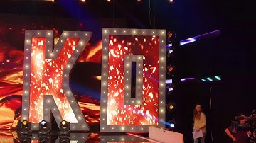 Letter shape LED display