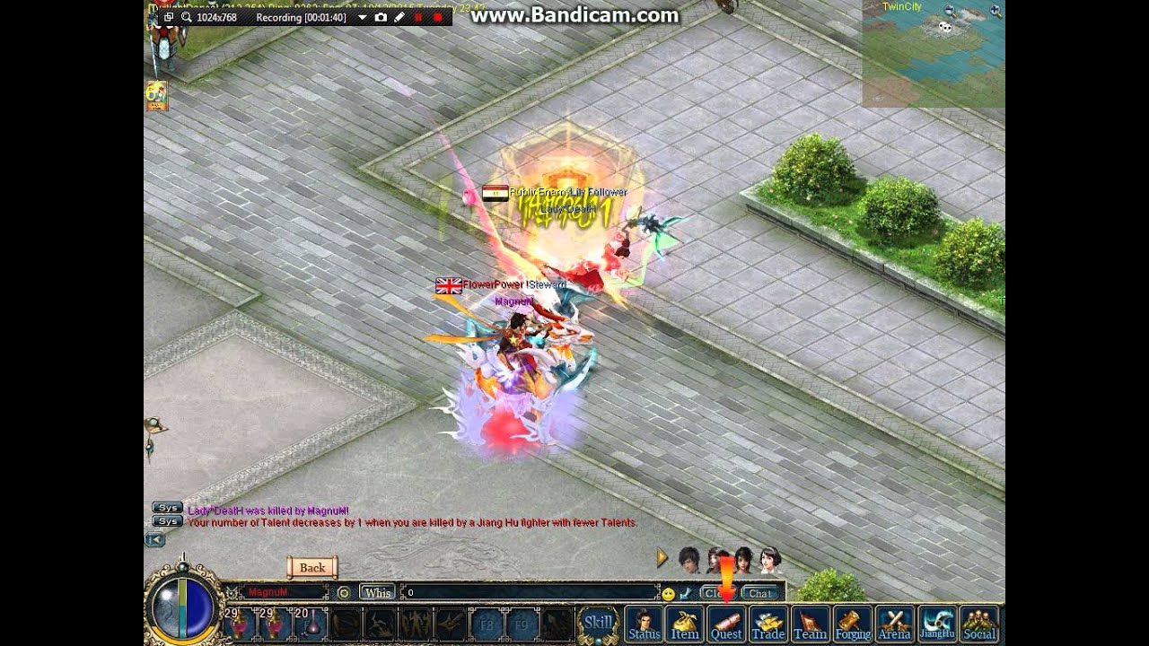 Conquer Online Assasin 1 Hit Hack! - YouTube