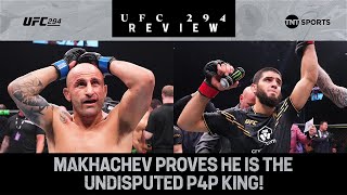 👑 Islam Makhachev Proves He's The Undisputed P4P King! | #UFC294: Makhachev vs Volkanovski 2 Review