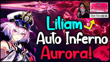 Goodbye Diting! Liliam Auto 2-Shot Inferno Aurora in 55-Sec! Etheria: Restart