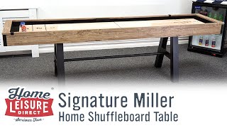 Signature Miller Home Shuffleboard Table