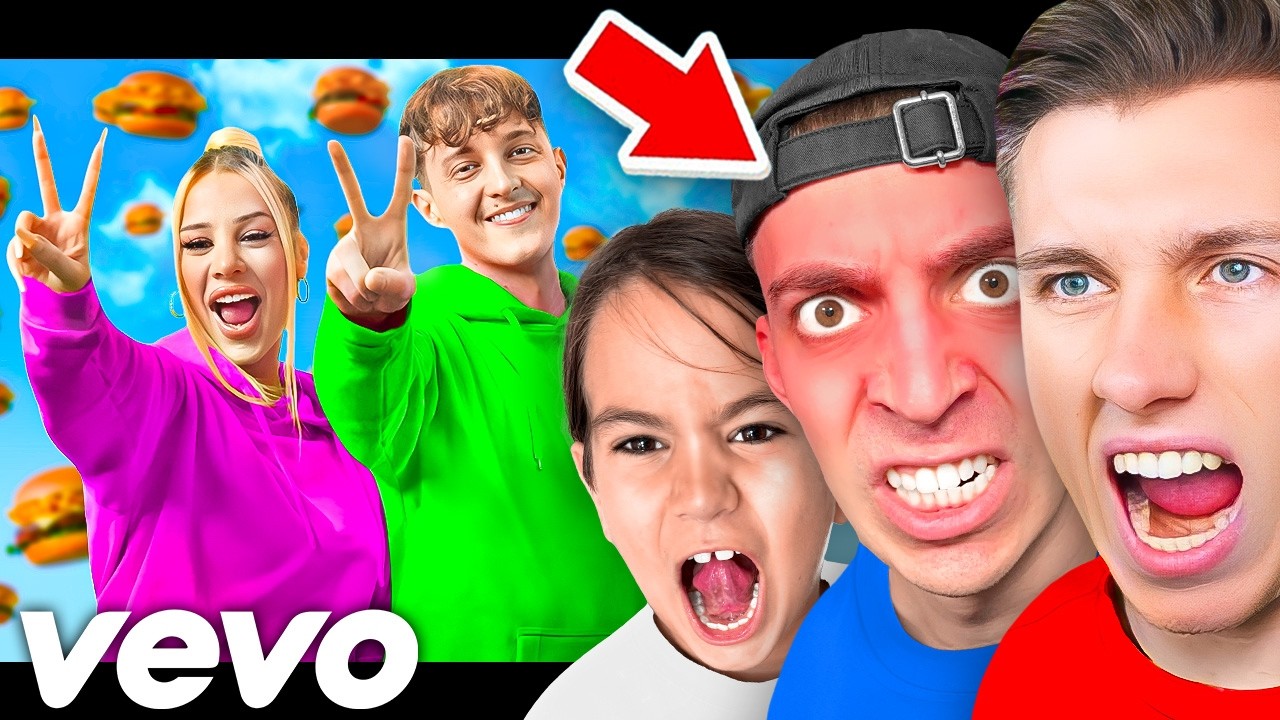 YouTuber BEWERTEN meinen BURGERPOMMES 2 SONG! (Leontin, iCrimax, ClashGames, ..)