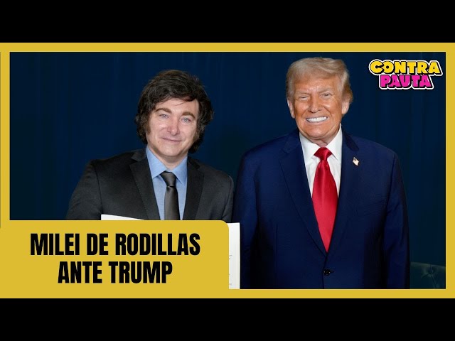 TRUMP vuelve a HUMILLAR a MILEI | CONTRAPAUTA