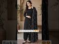 black salwar suit #trending #fashion #viral