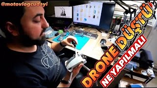 Drone düşünce ne yapılmalı | drone tamiri | dji mini 3 pro tamiri | düşen drona ne yapılır #drone