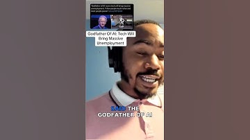 Godfather Of AI: Tech Will Bring Massive Unemployment #news #ai #jobs #tech #fyp #fypシ #shorts