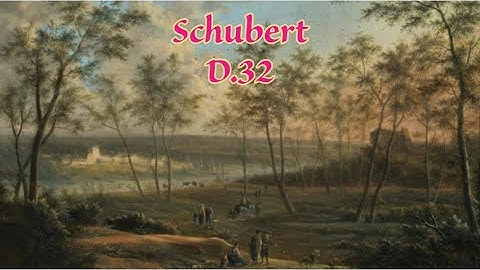Franz P. Schubert - D.32 String Quartet No.2 in C major