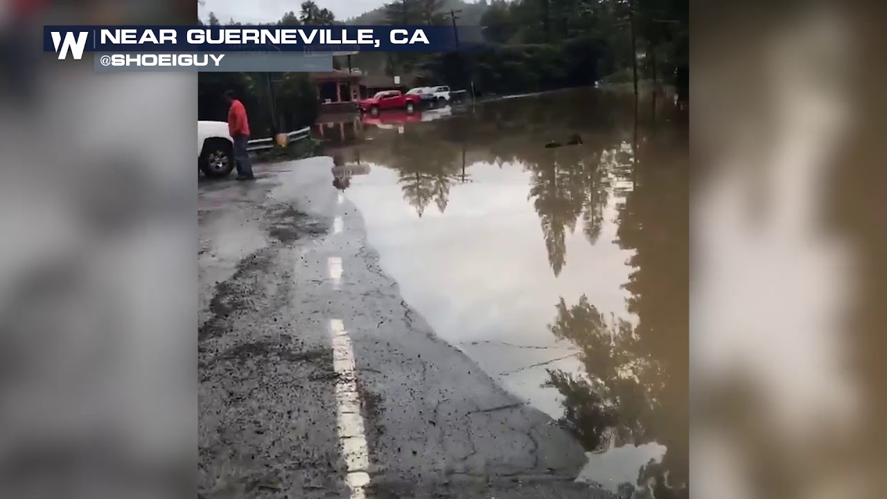 Guerneville, California Taken Over by Devastating Floods YouTube