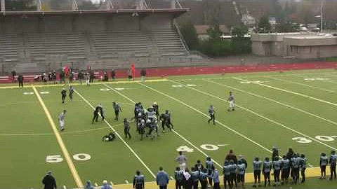 A 28 yd run by the sharks