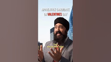 Apprentice Candidate on Valentines Day #TheApprentice #Apprentice #comedy #satire #valentinesday