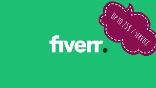 قدم خدمة مقابل سعر أنت تحدده عبر منصة Fiverr