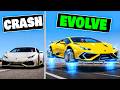 Every Time I Crash, My Lamborghini EVOLVES in GTA 5