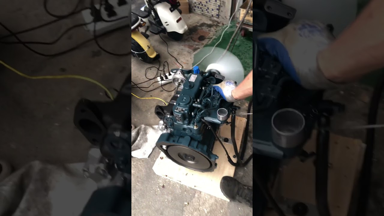 Original Kubota D722 D722-E3B  Complete Diesel Engine Motor TB210R: