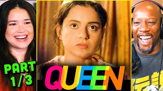 QUEEN Movie Reaction Part 1! | Kangana Ranaut | Rajkummar Rao | Lisa Haydon | Vikas Bahl