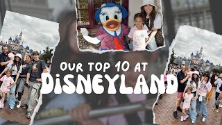 TOP 10 THINGS TO DO AT DISNEYLAND WITH KIDS