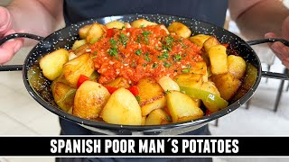 Poor Man´s Potatoes with Tomato Sauce | CLASSIC Spanish Recipe