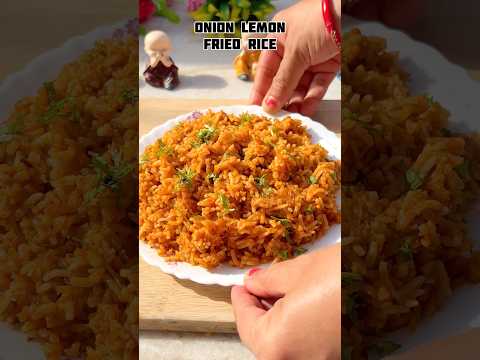 Onion Lemon Fried Rice #friedrice #lemonrice #ytshorts #easyrecipe