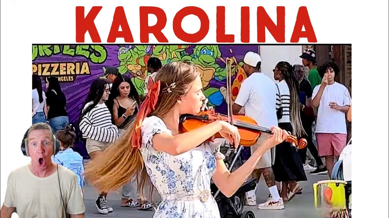 Returning To Karolina's Street Performances! Chi Mai *REACTION!* 🔥